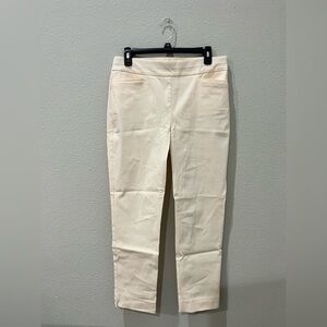 Chico's Cream Straight Leg Women's Pants